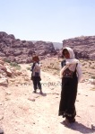 Bedouin shepherd girl Petra.